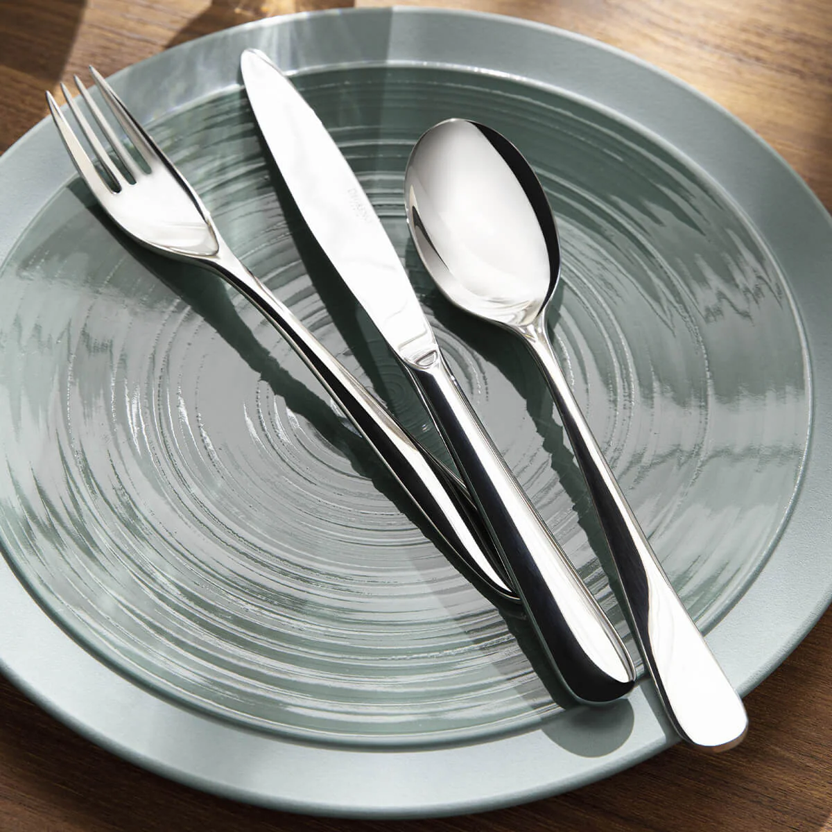 BAHIA ARGILE VERT Assiette de présentation 29 cm - Image 2