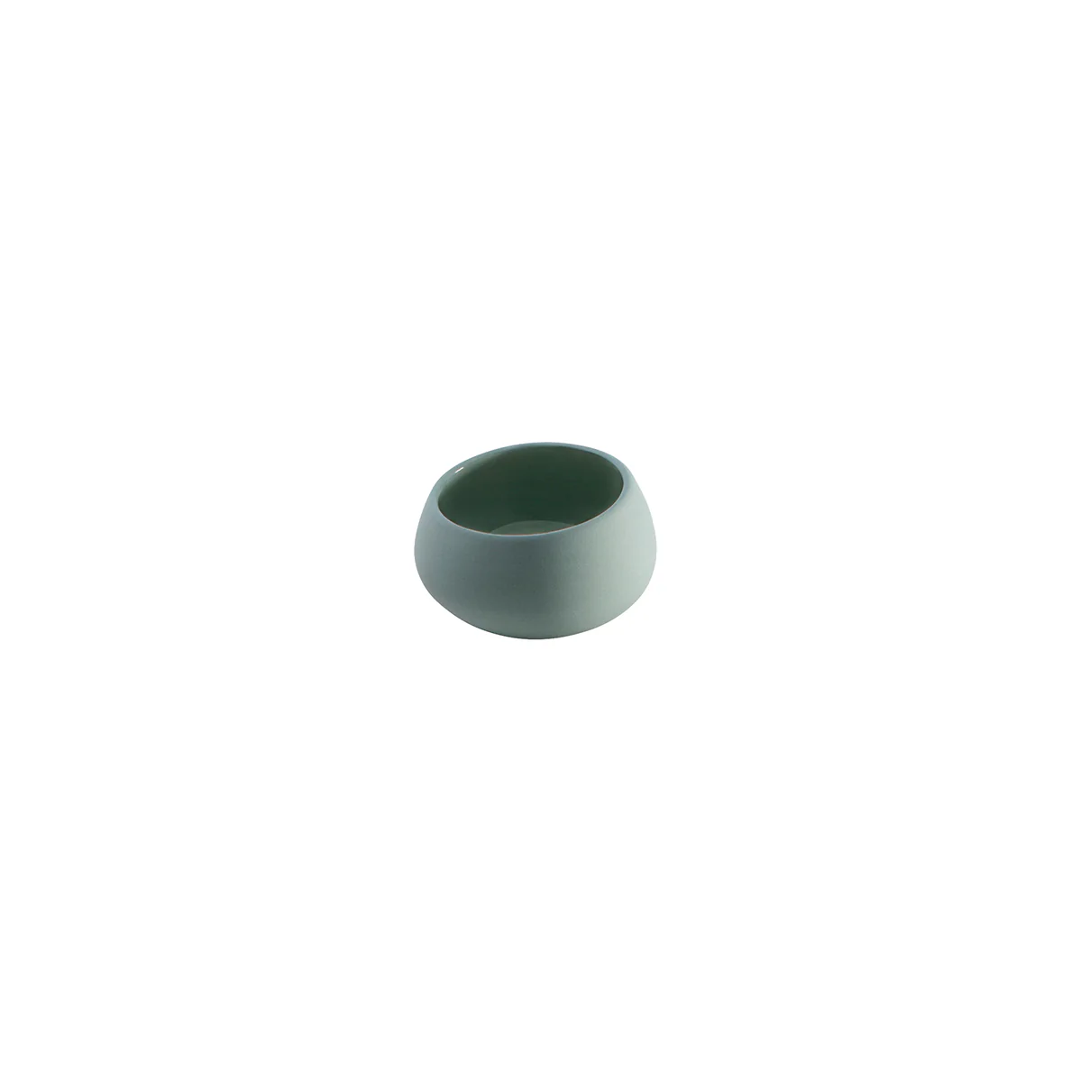 BAHIA ARGILE VERT Mini cocotte biseautée 7 cl