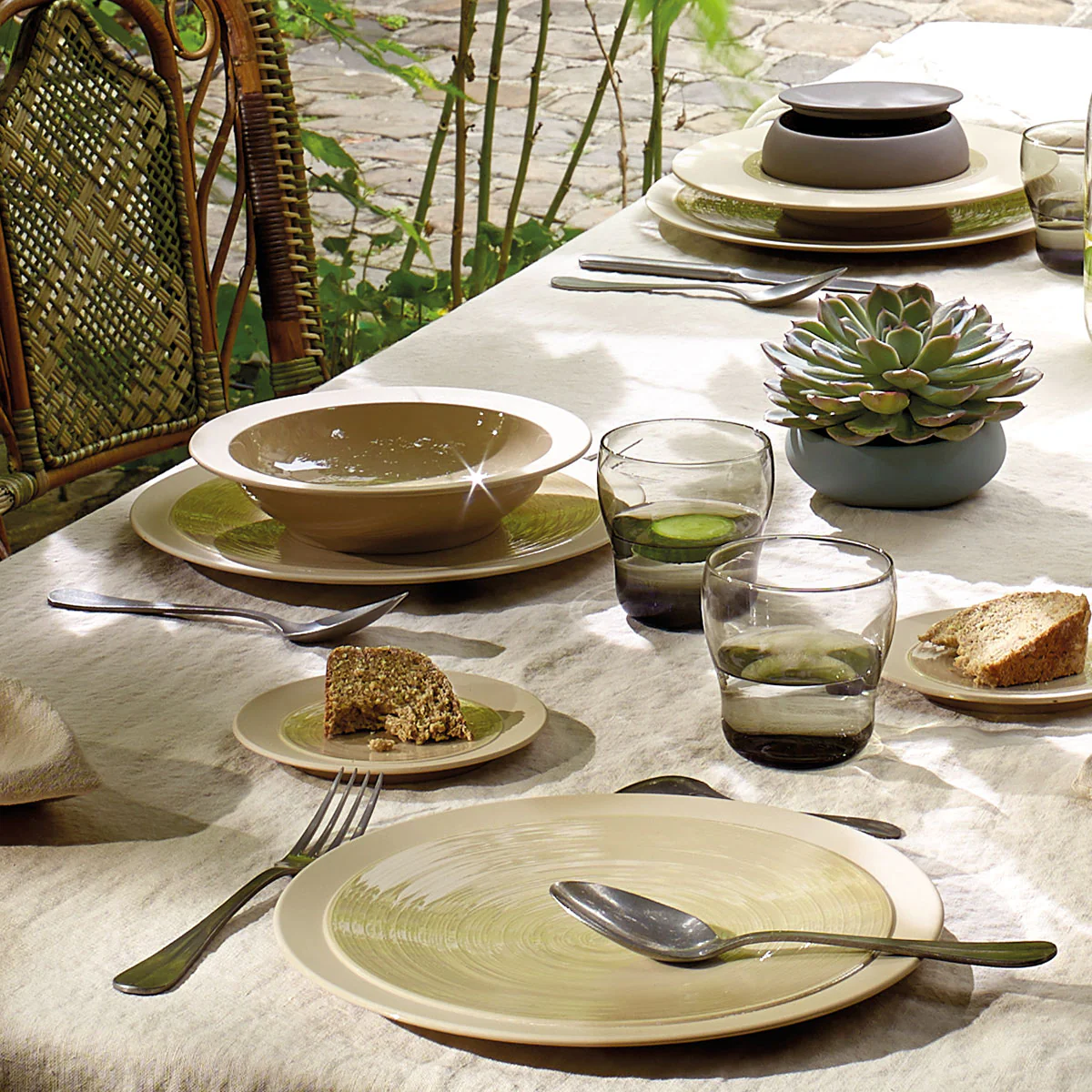 BAHIA DUNE Assiette creuse 20 cm - Image 3