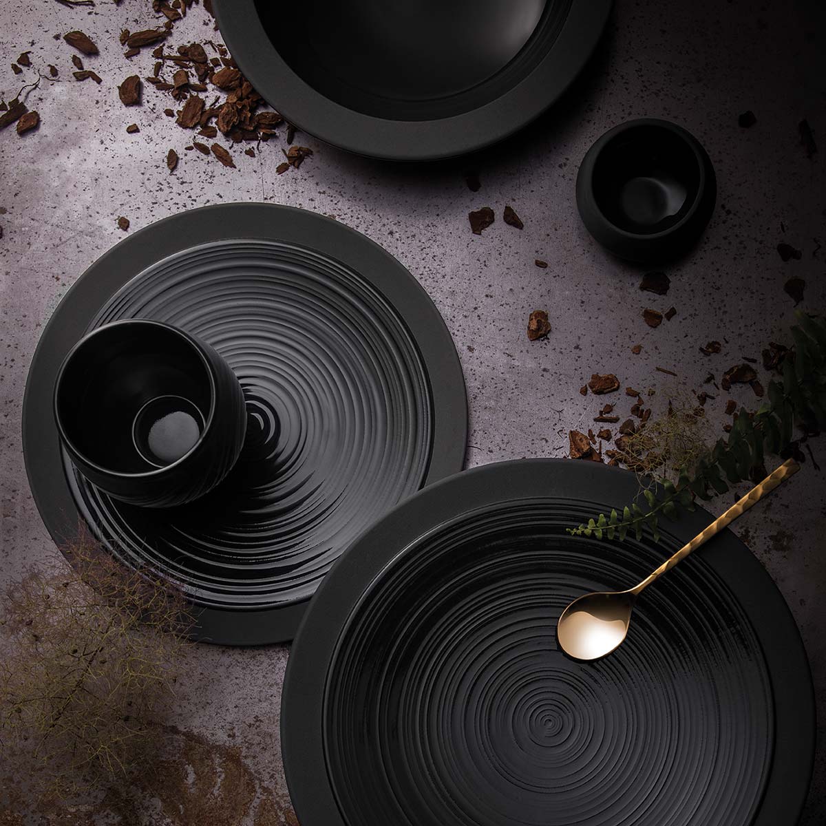 BAHIA ONYX Assiette à dessert 23 cm - Image 3