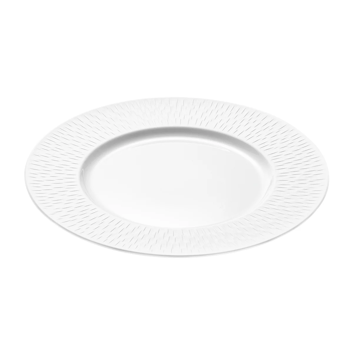 BOREAL SATIN BLANC Assiette 27.9 cm - Image 2