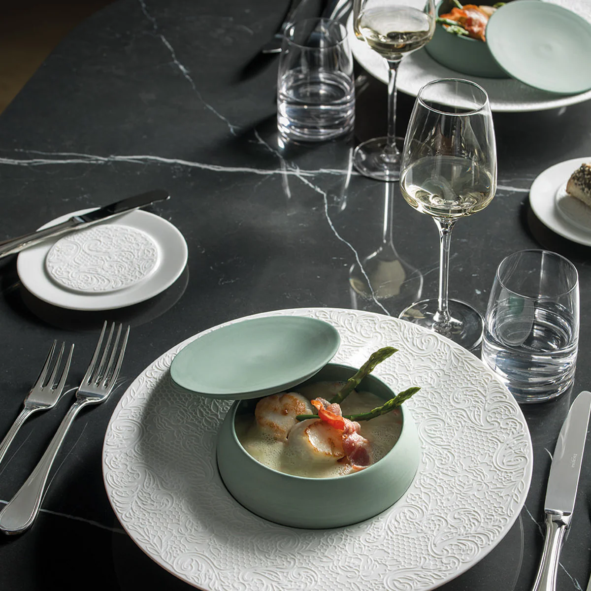 COLLECTION L COUTURE Assiette gourmet grand bassin 30 cm - Image 3