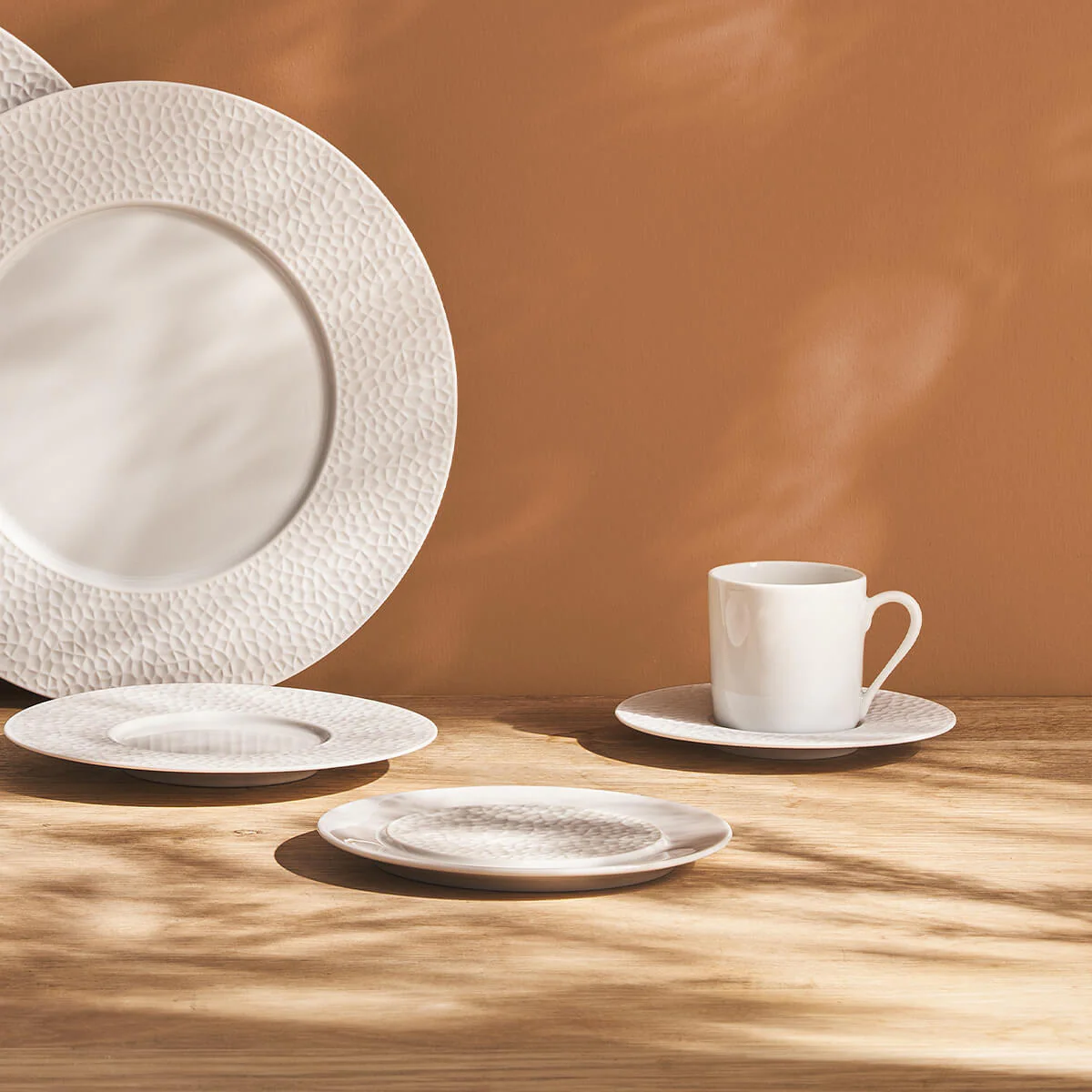 COLLECTION L FRAGMENT BLANC Assiette à pain 14 cm - Image 3