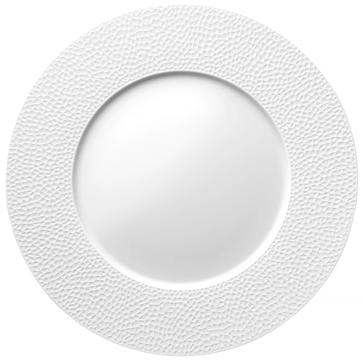 COLLECTION L FRAGMENT BLANC Assiette de présentation 32 cm