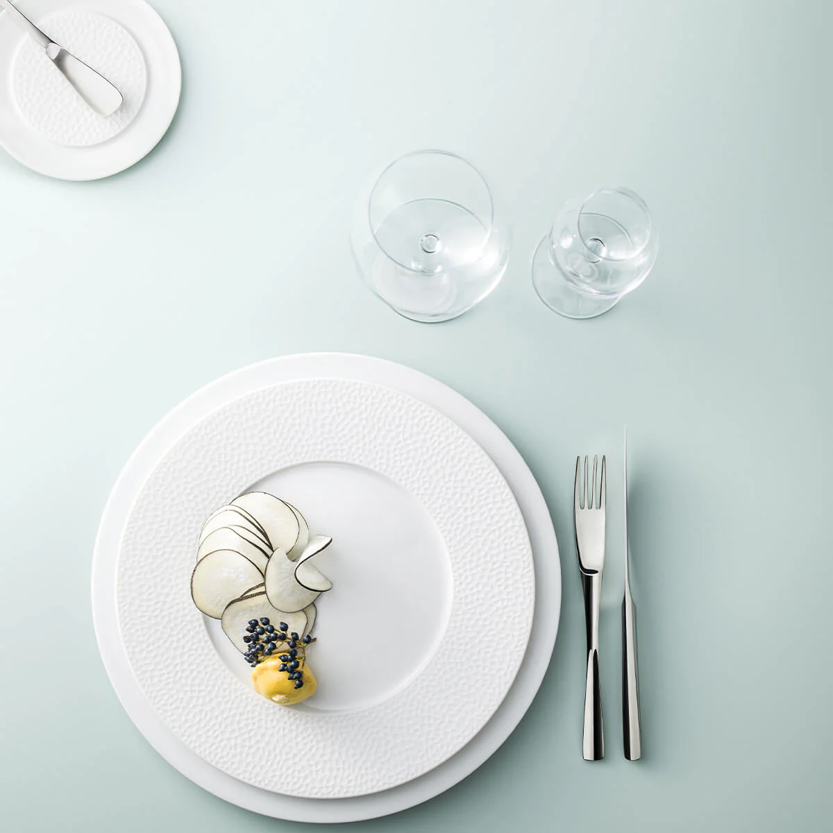 COLLECTION L FRAGMENT BLANC Assiette de présentation 32 cm - Image 5
