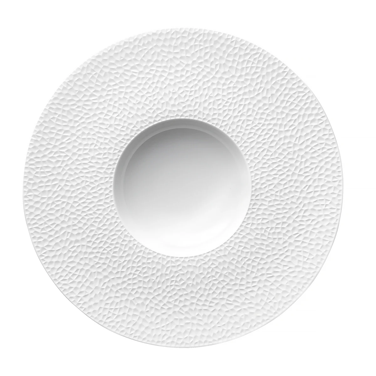 COLLECTION L FRAGMENT BLANC Assiette gourmet petit bassin 27.9 cm