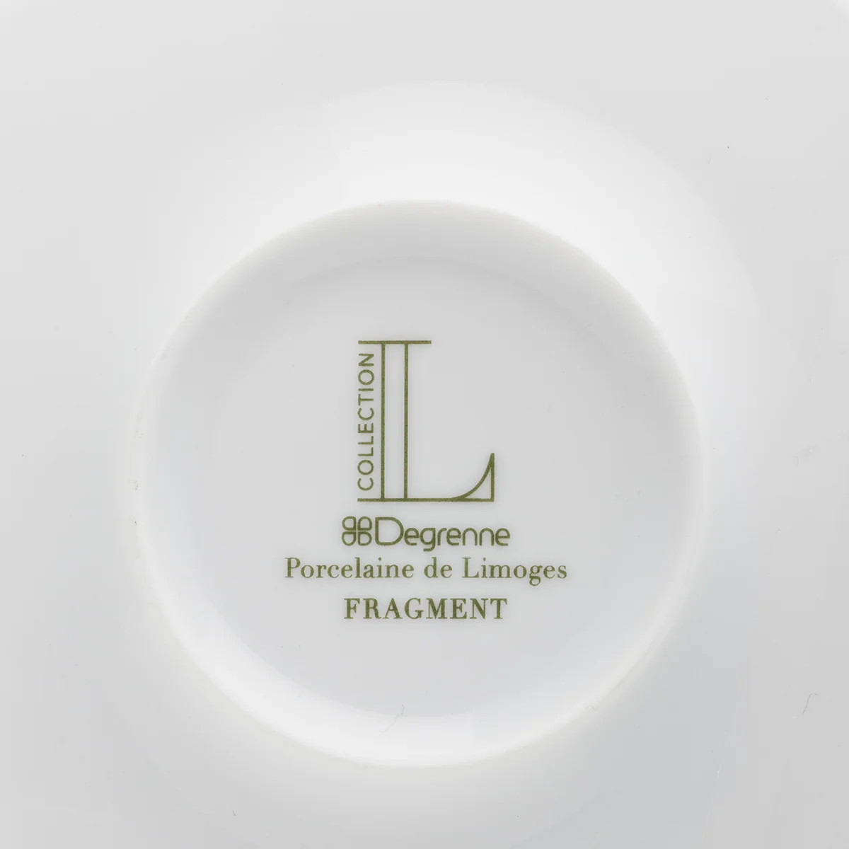 COLLECTION L FRAGMENT BLANC Soucoupe à café/expresso 12,6 cm - Image 4