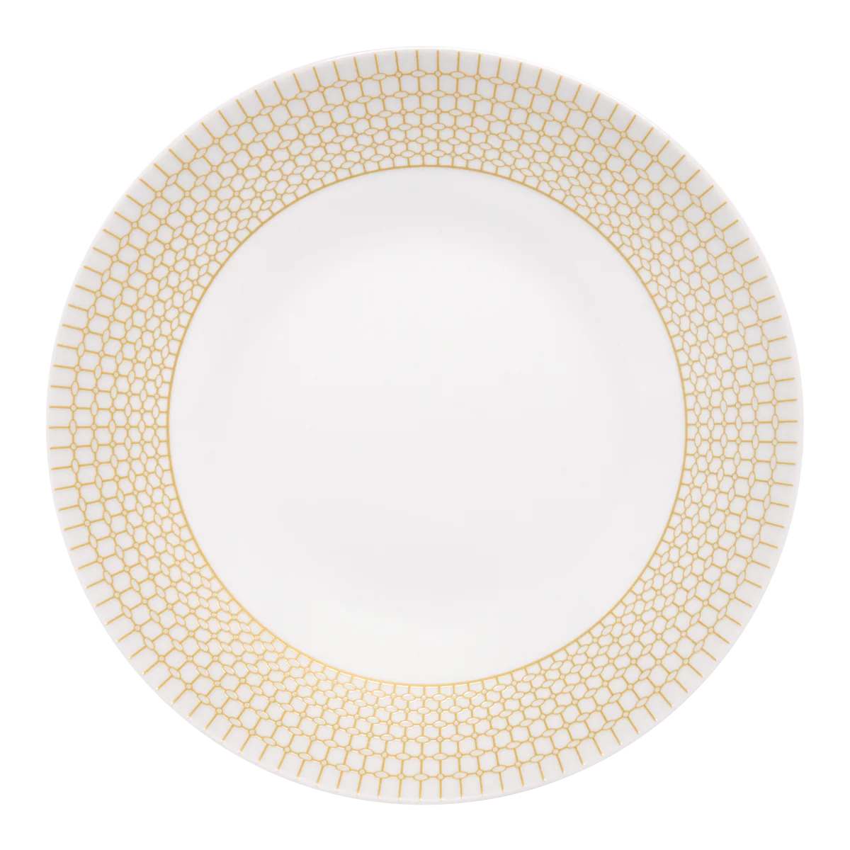 COURONNE DORE Assiette coupe 24 cm