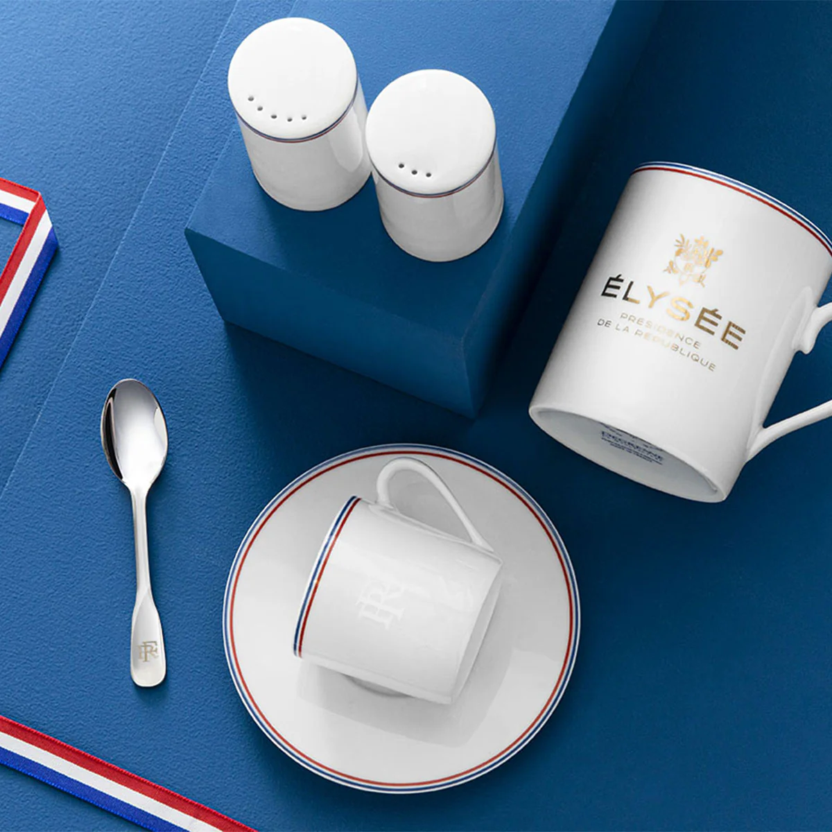 DEGRENNE ELYSEE Coffret service à café République française - Image 10