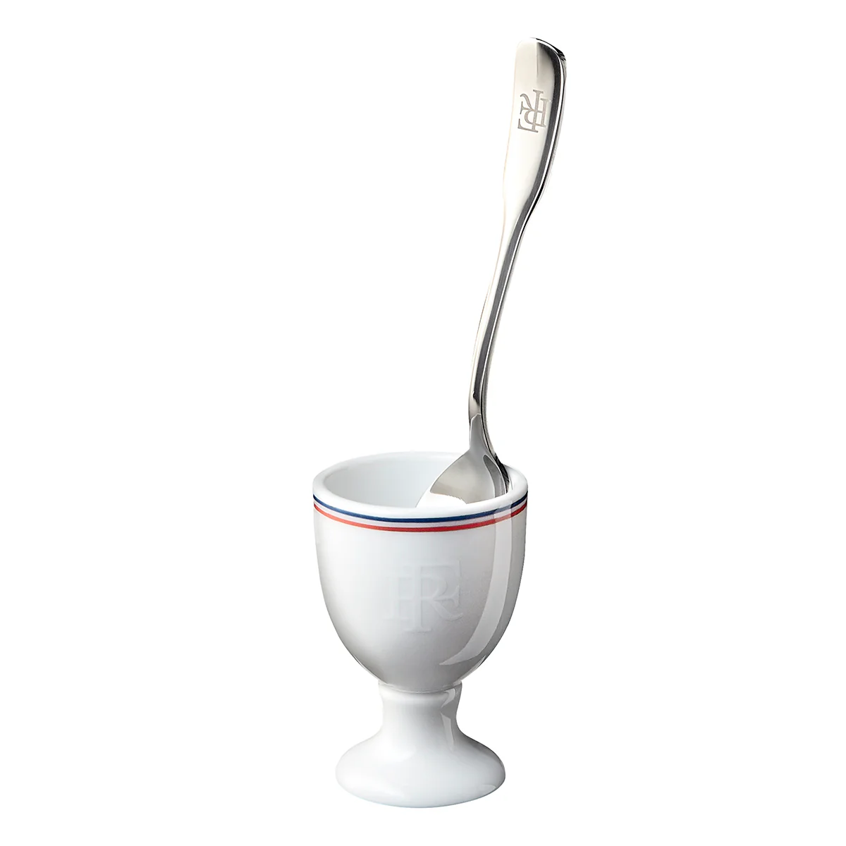 DEGRENNE ELYSEE Coffret coquetier et sa cuillère République française - Image 3