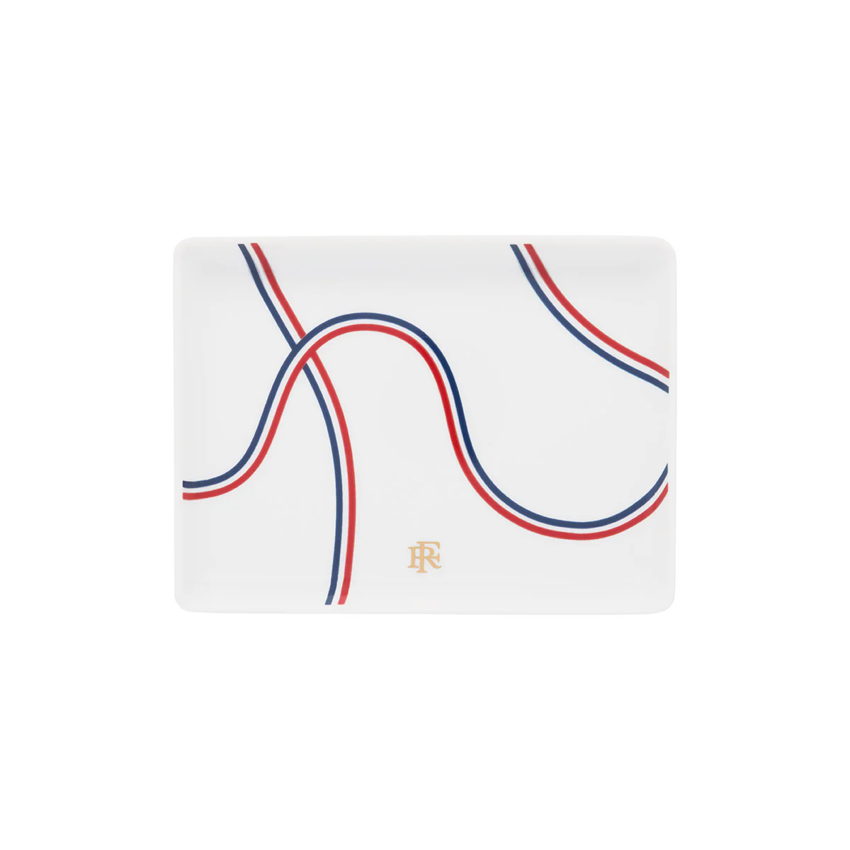 DEGRENNE ELYSEE Mini plat ruban 16x12 cm