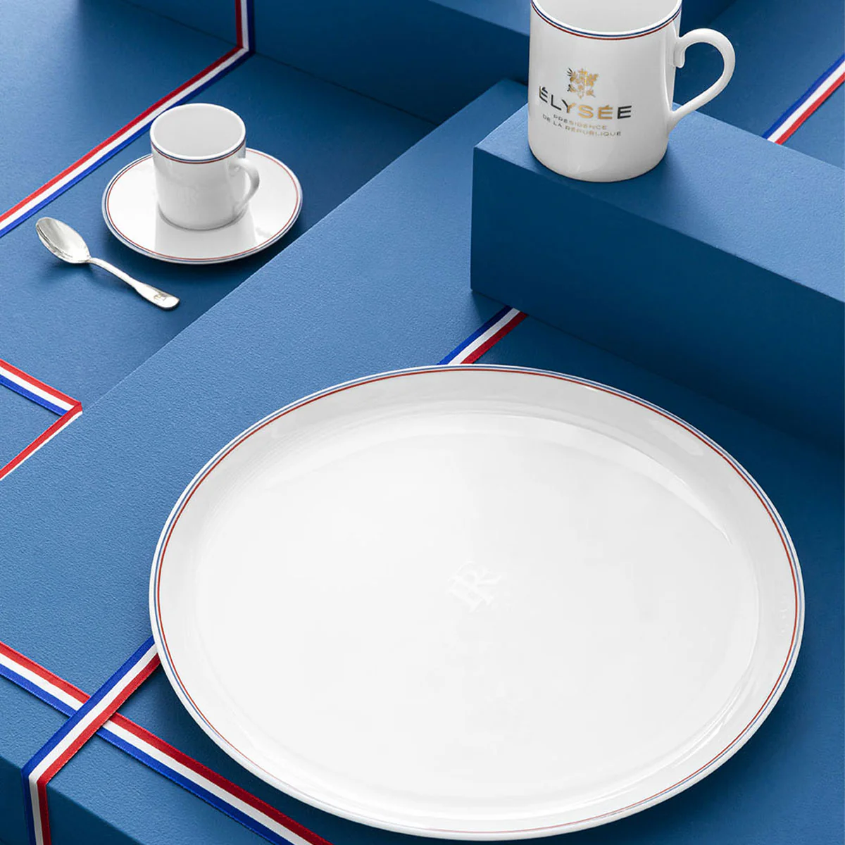 DEGRENNE ELYSEE Plat à tarte République française 31,5 cm - Image 5