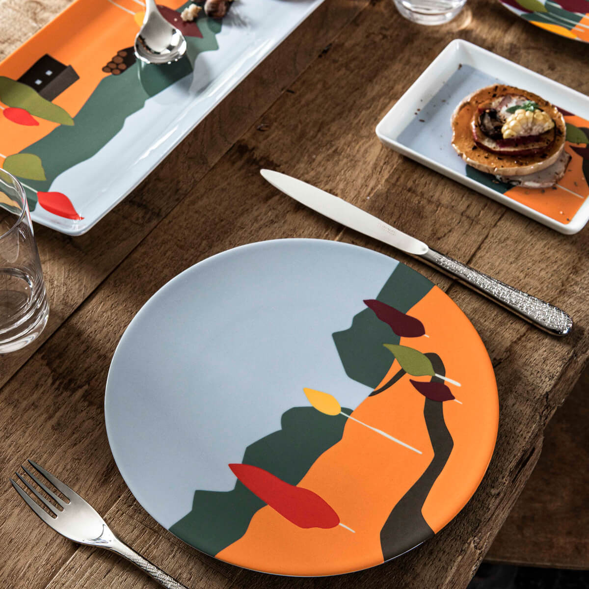 DESTINATION FORET Coffret 6 assiettes 23 cm - Image 10