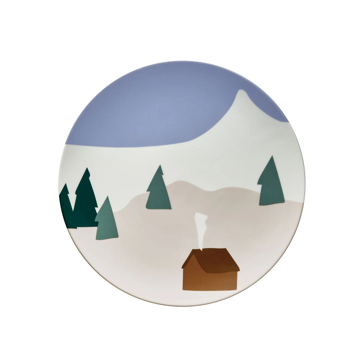 DESTINATION MONTAGNE Coffret 6 assiettes 23 cm - Image 3