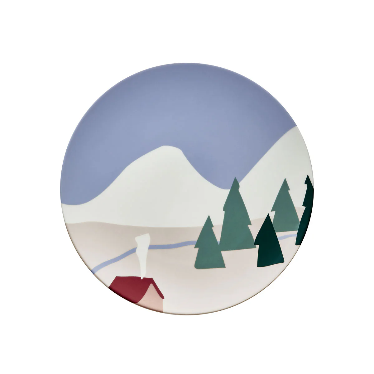 DESTINATION MONTAGNE Coffret 6 assiettes 23 cm - Image 8