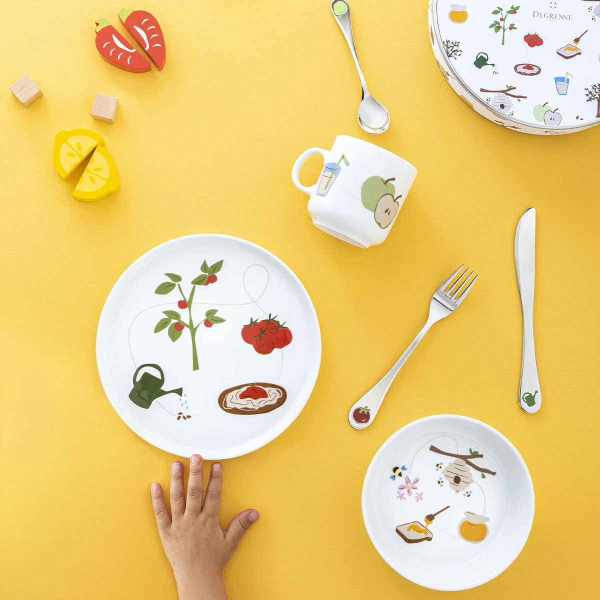 EVEIL GOURMAND Coffret enfant 7 pièces - Image 3