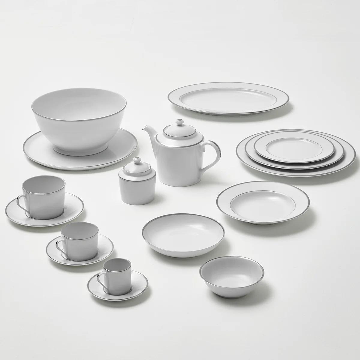 GALON PLATINE Tasse à déjeuner 34 cl - Image 3