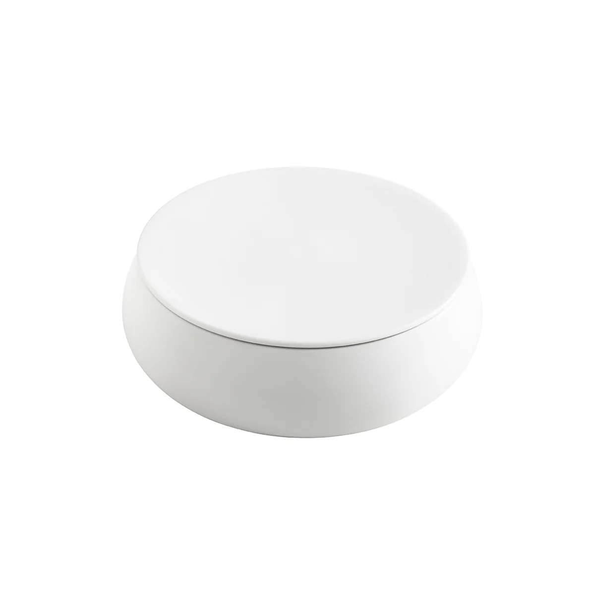 GOURMET BLANC Assiette couvercle de cocotte rond 18 cm - Image 2