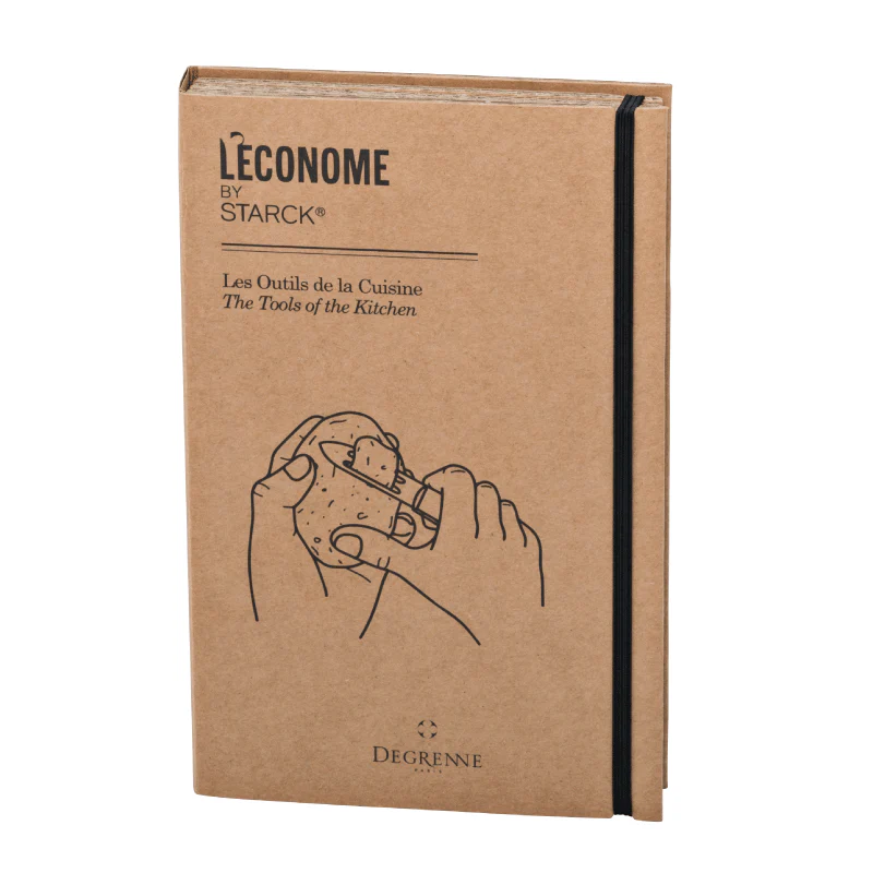 L'ECONOME STARCK Pack 4 pièces Économe/Couteau bec oiseau/Couteau office/Flexiconome - Image 2