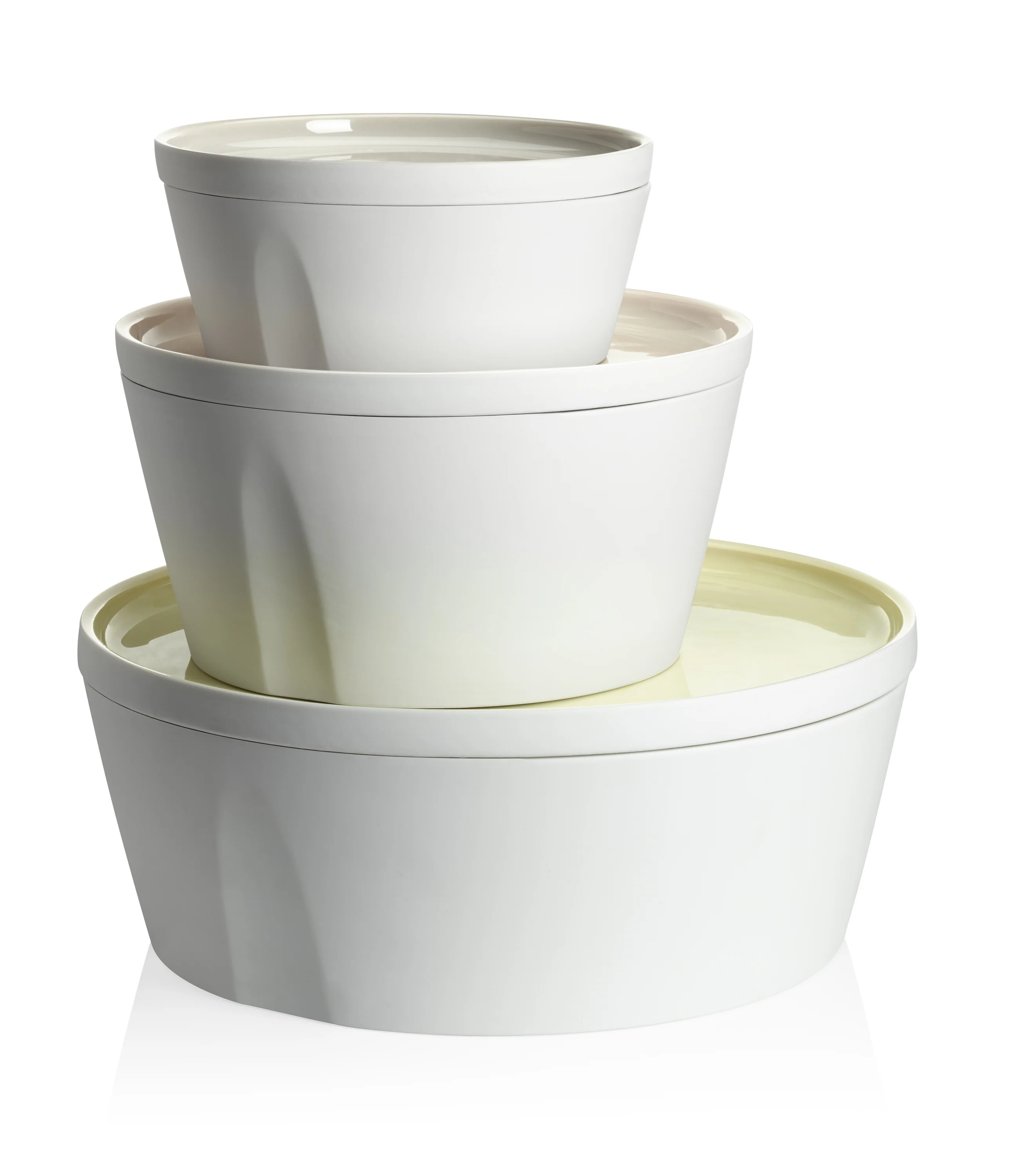 LA VAISSELLE DE L'ECONOME ARTICHAUT VERT Coffret bol droit et assiette 24 cm - Image 2