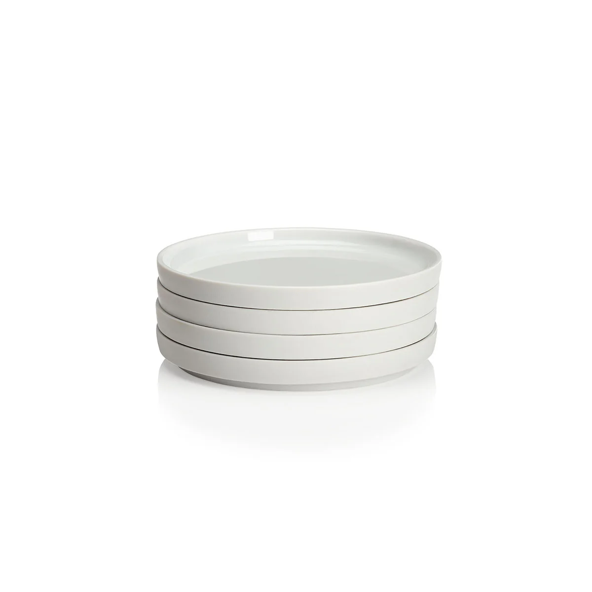LA VAISSELLE DE L'ECONOME BLANCHE Coffret 4 assiettes 14 cm - Image 3