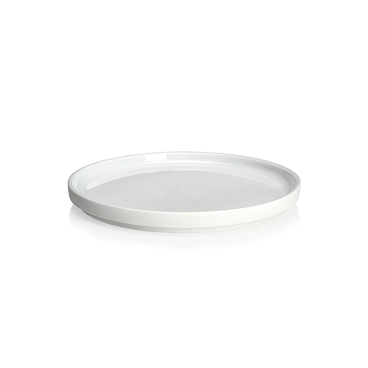 LA VAISSELLE DE L'ECONOME BLANCHE Coffret 4 assiettes 18 cm