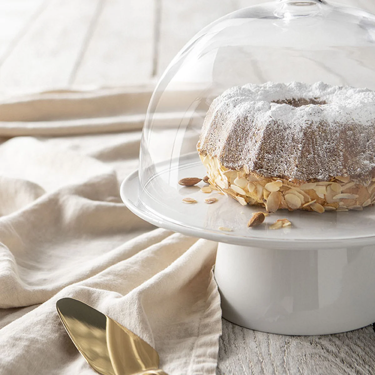MODULO BLANC Coffret présentoir à gâteaux 32 cm - Image 4