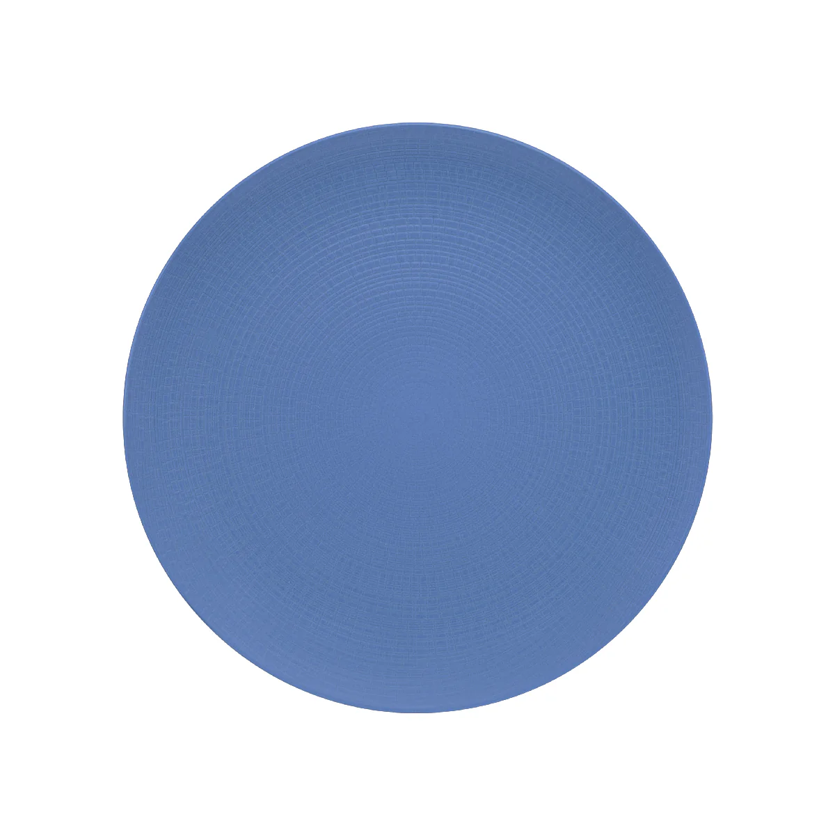 MODULO NATURE BLEU GALET assiette de présentation ronde 31.5 cm