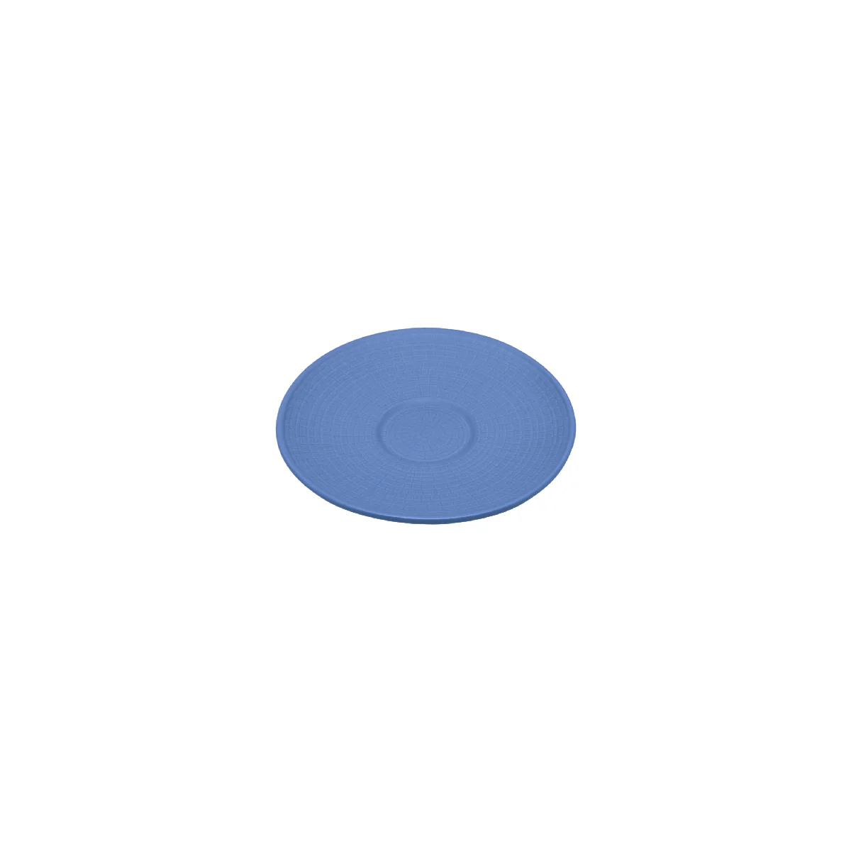 MODULO NATURE BLEU GALET soucoupe à café ronde 12.5 cm - Image 2