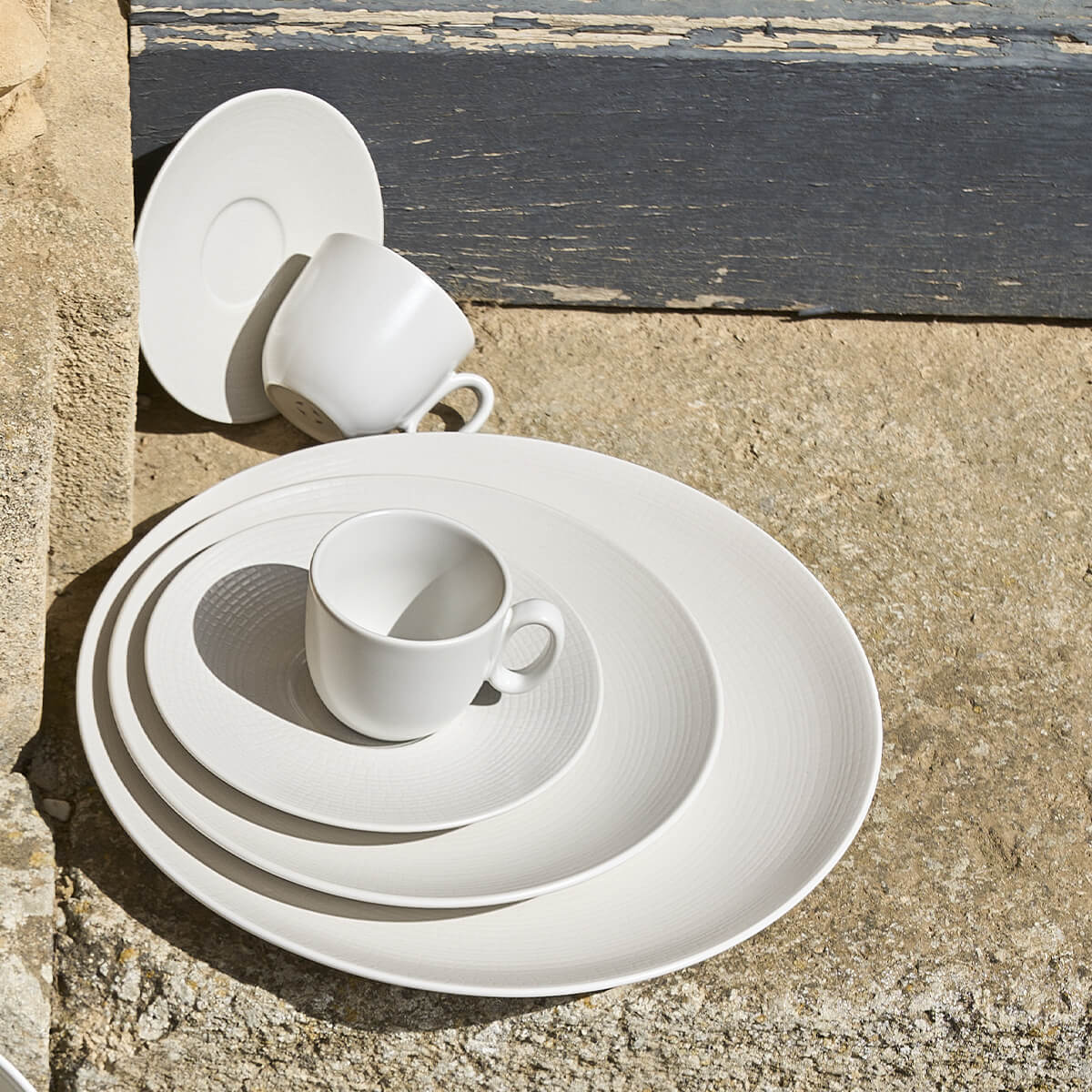MODULO NATURE KAOLIN Assiette à dessert 21 cm - Image 3