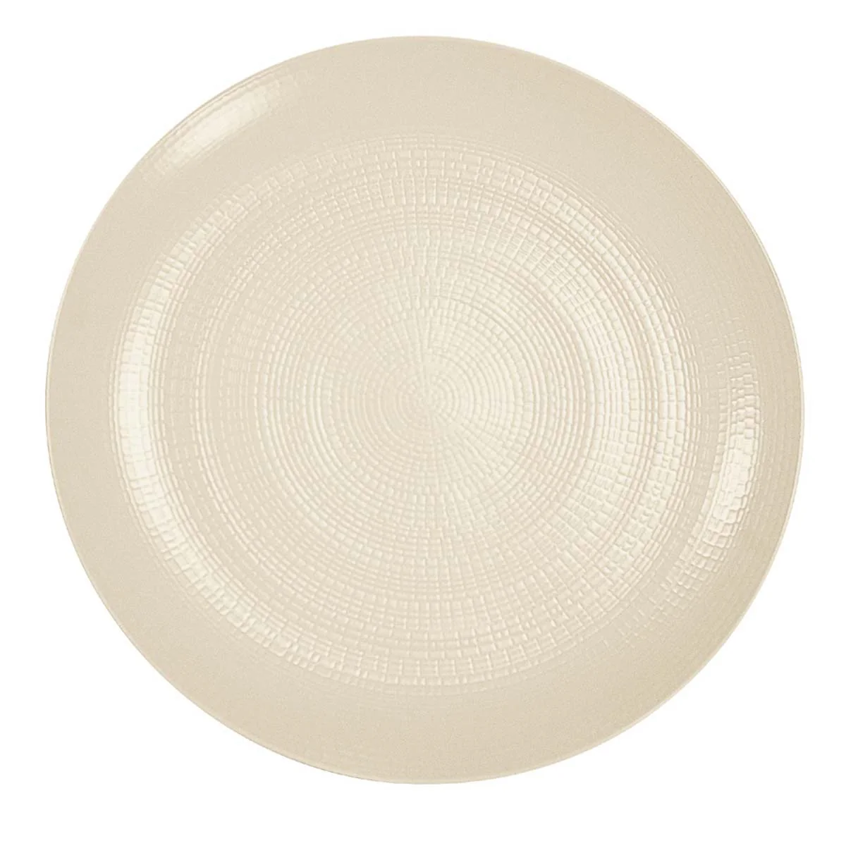 MODULO NATURE KAOLIN Assiette de présentation 31,5 cm