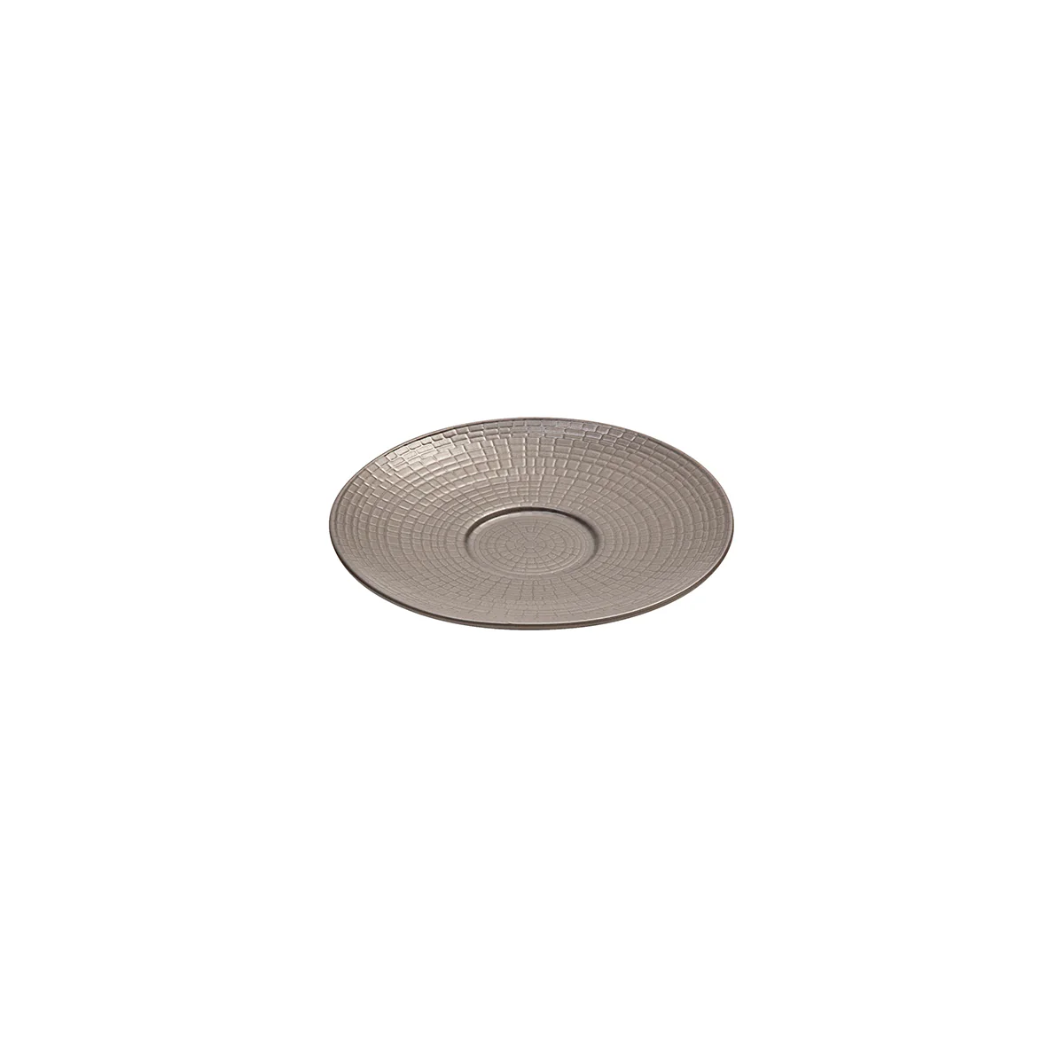 MODULO NATURE TERRE D'OMBRE Soucoupe à café/expresso 12,5 cm - Image 3