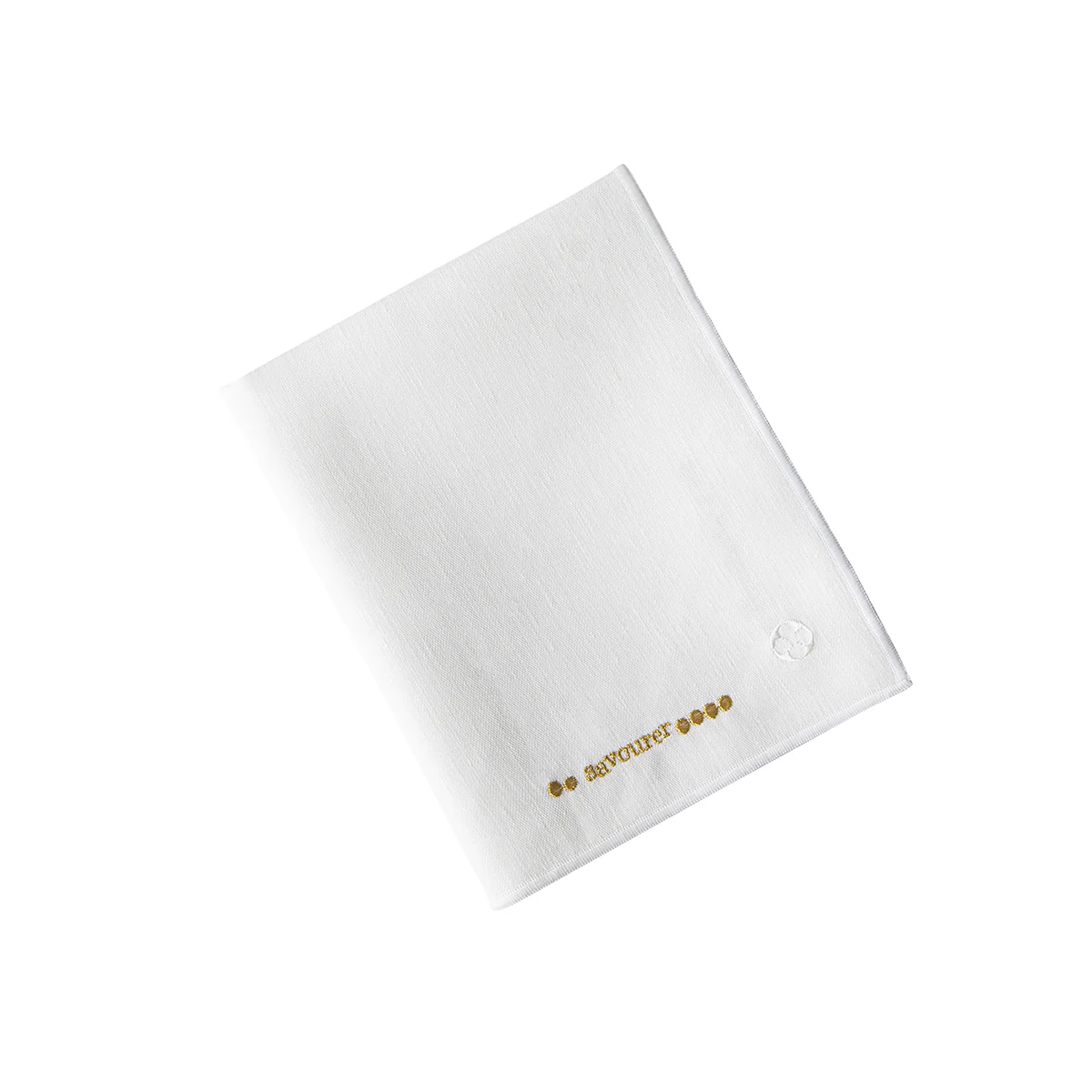NUANCES COTON & LIN OR Lot de 4 serviettes 50 x 40 cm - Image 2