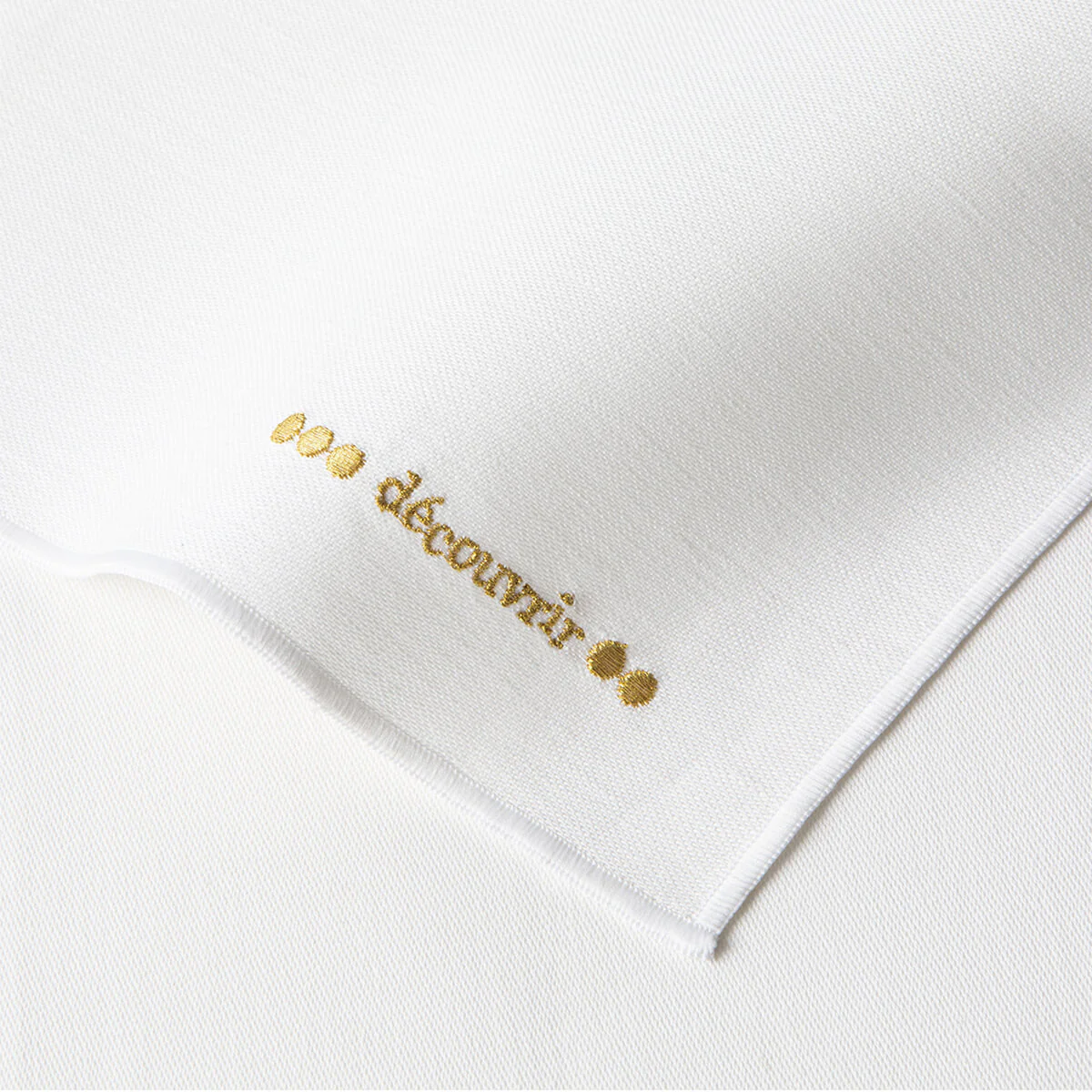 NUANCES COTON & LIN OR Lot de 4 serviettes 50 x 40 cm - Image 7