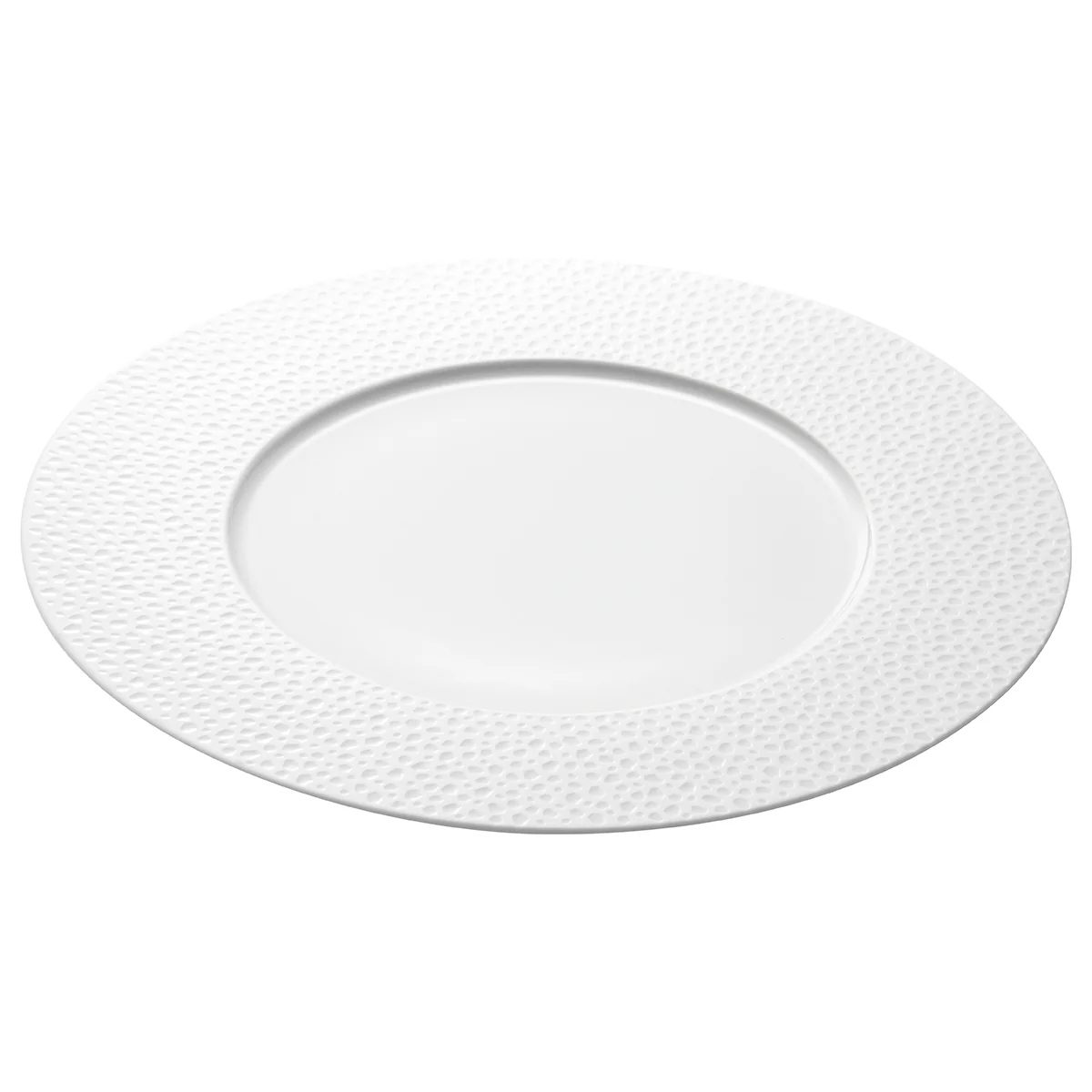 PERLES DE ROSEE BLANCHES Assiette de présentation 32 cm - Image 2