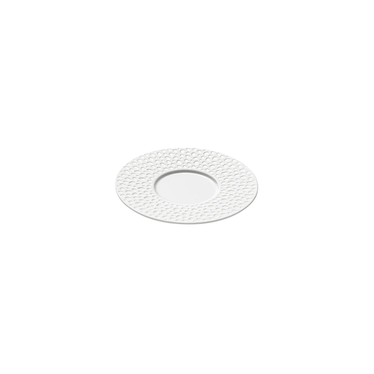 PERLES DE ROSEE BLANCHES Soucoupe à café/expresso 12,6 cm - Image 2