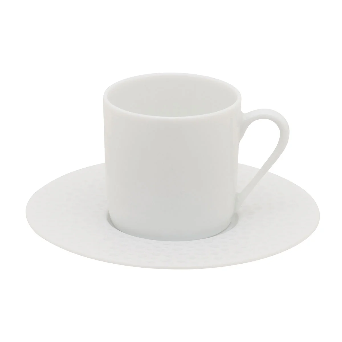 PERLES DE ROSEE BLANCHES Soucoupe à café/expresso 12,6 cm - Image 3