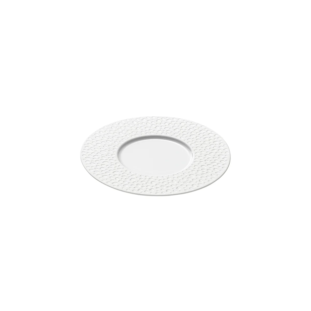 PERLES DE ROSEE BLANCHES Soucoupe à thé/café 15,8 cm - Image 2