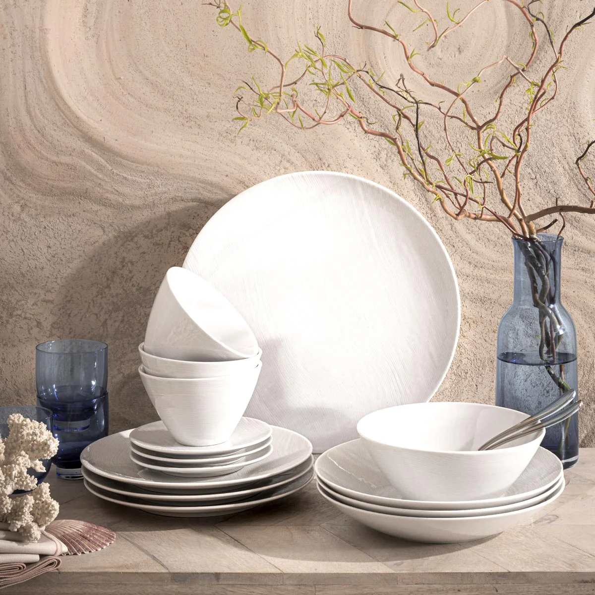 RIVAGE BLANC Assiette de présentation 32cm - Image 3