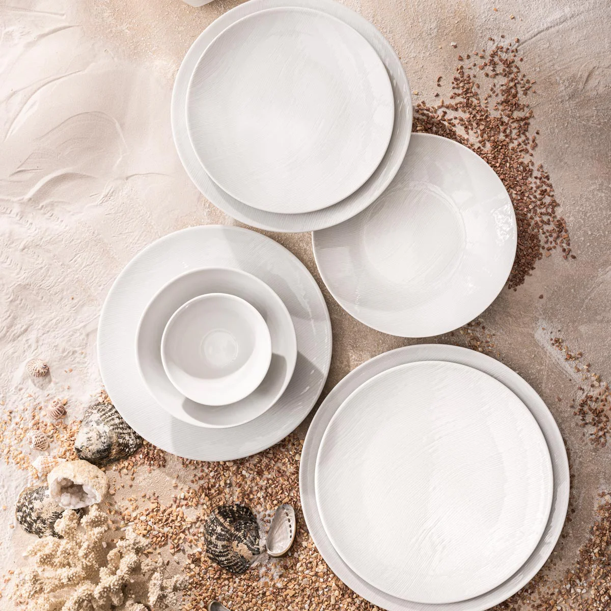 RIVAGE BLANC Coupelle ronde 13cm - Image 4