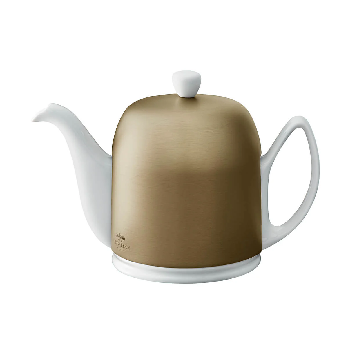 SALAM MINERALE Théière 6 tasses cloche bronze