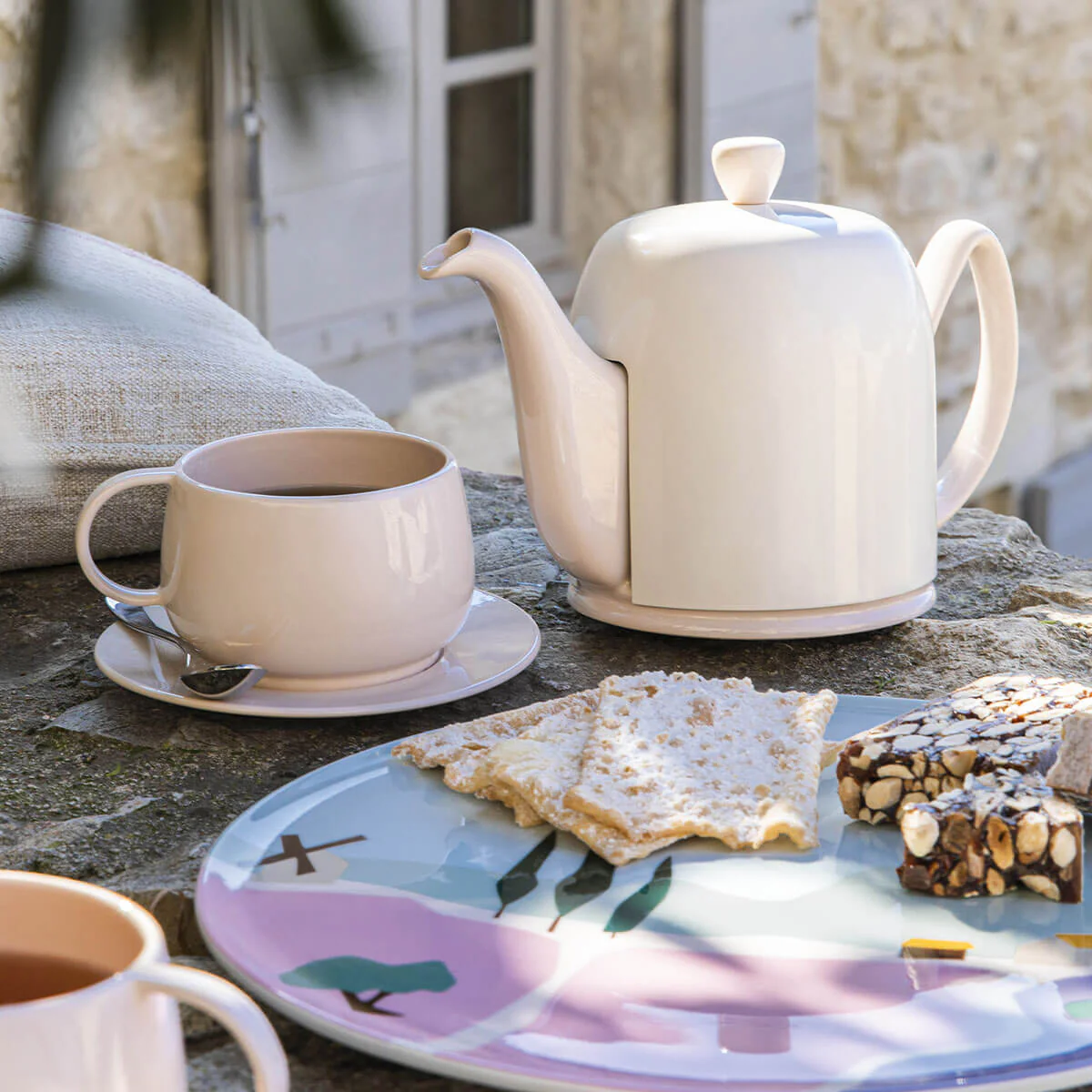 SALAM MONOCHROME Théière 4 tasses cloche rose nude - Image 8