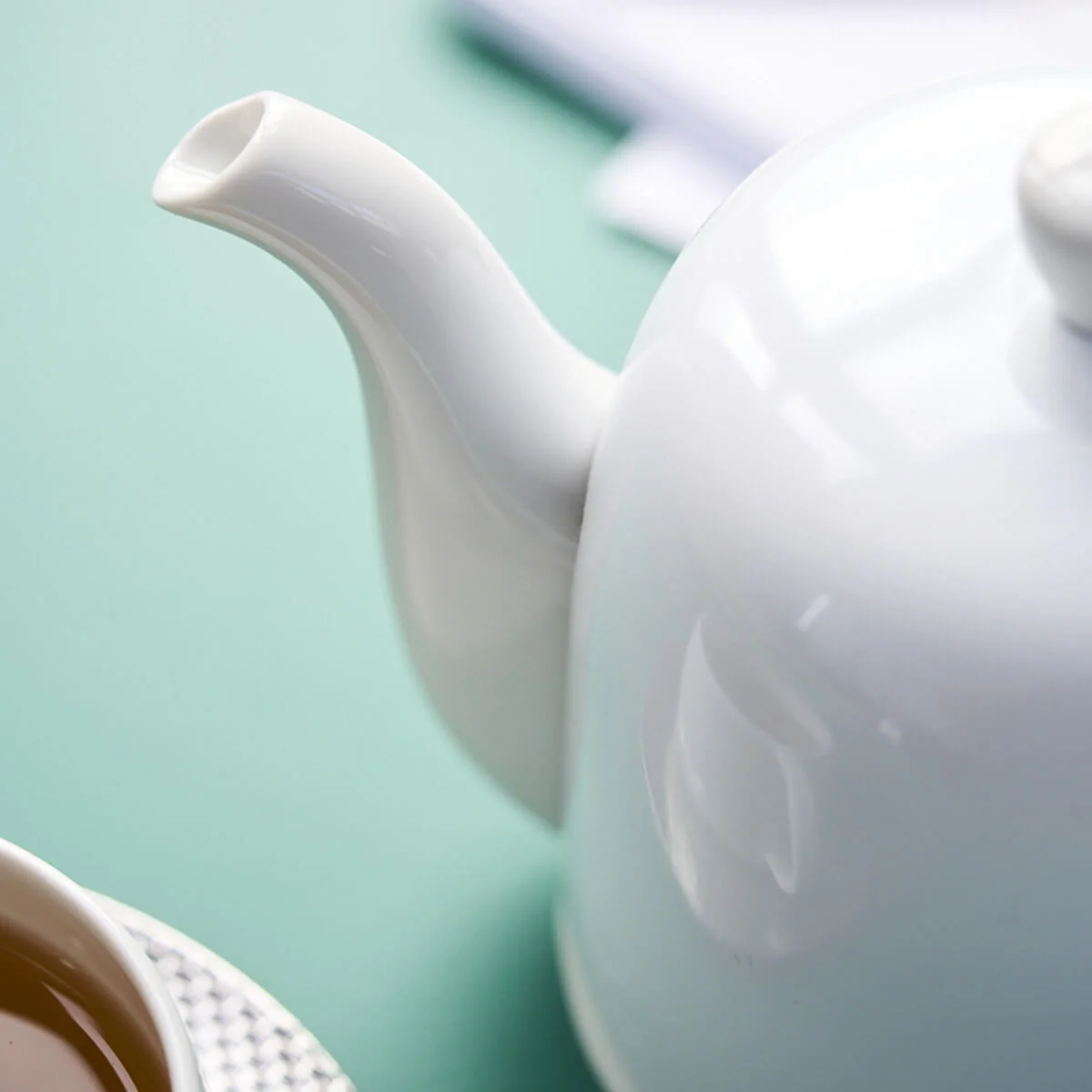 SALAM MONOCHROME Théière 6 tasses cloche blanche - Image 3
