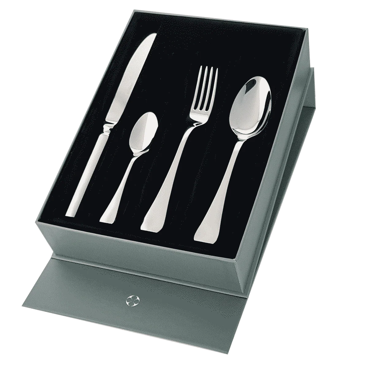 SWELL MIROIR Coffret 16 couverts monobloc lame scie - Image 2
